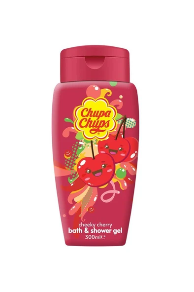 Chupa Chups Banyo Ve Duş Jeli 300ml Kiraz Bath & Shower Gel - Resim 2