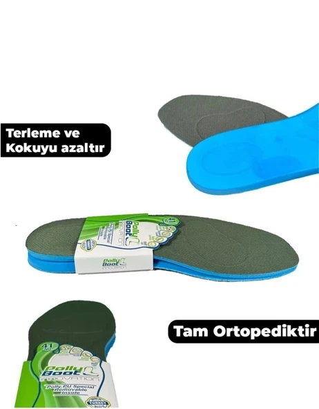 Polly Boot Çizme Tam Ortopedik Tabanlık (Rahat Yumuşak) - (Specıal Pu Fusbet) ürün görseli 1