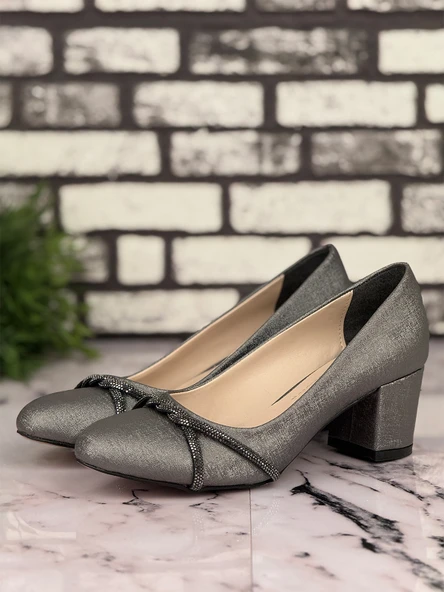 Ghattix B21 Stiletto Topuklu Zarif Şık Kadın Ayakkabı - 6