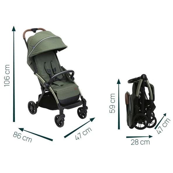 Chicco Goody XPlus İkiz Bebek Arabası - 5