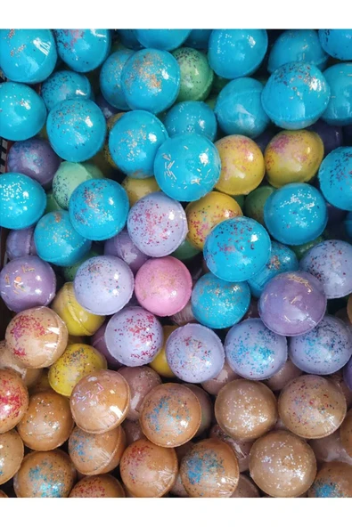 MAGIC SUDS 100 ADET BANYO TOPU - PEDİKÜR TOPU - BANYO BOMBASI - NEM TOPU - NEM BOMBASI - 7