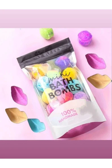 MAGIC SUDS 7 Pedikür Bathbomb & 2 Manikür Lips Nem Bombası