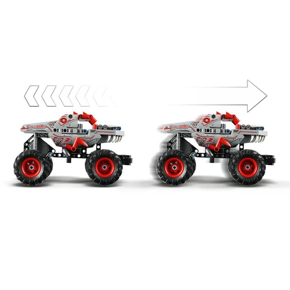 42200 Lego Technic Monster Jam ThunderROARus Çek-Bırak 232 parça +7 yaş - 4