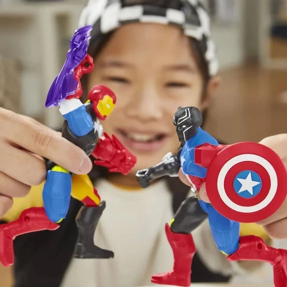 F9265 Avengers MixMashers Figür - Resim 6