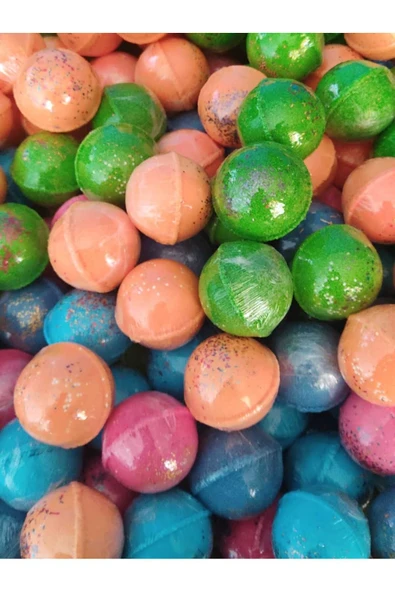 MAGIC SUDS 100 ADET BANYO TOPU - PEDİKÜR TOPU - BANYO BOMBASI - NEM TOPU - NEM BOMBASI - 5