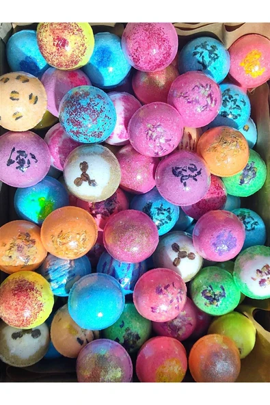 MAGIC SUDS 100 ADET BANYO TOPU - PEDİKÜR TOPU - BANYO BOMBASI - NEM TOPU - NEM BOMBASI