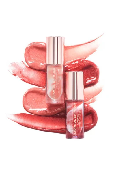 Revolution Festive Allure Ceramide Shimmer Swirl Dudak Parlatıcısı Nude - 3