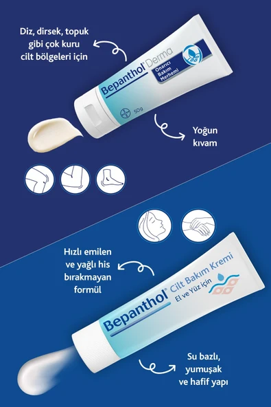 BEPANTHOL DERMA ONARICI BAKIM KREMİ 50GR - Resim 3