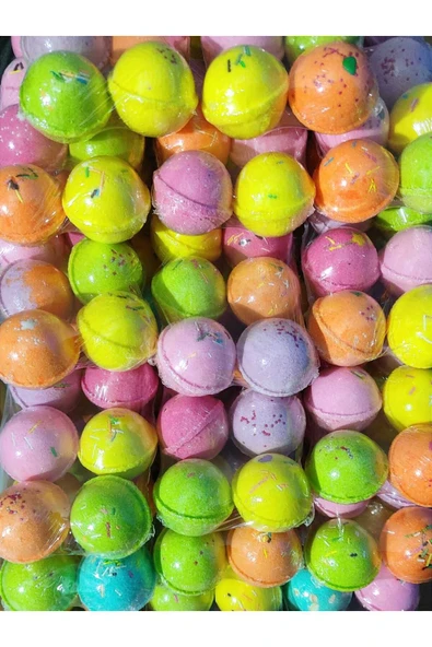 MAGIC SUDS 100 ADET BANYO TOPU - PEDİKÜR TOPU - BANYO BOMBASI - NEM TOPU - NEM BOMBASI - 3