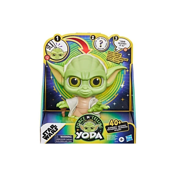 G0708 Star Wars Force N Telling Yoda +4 yaş - 1