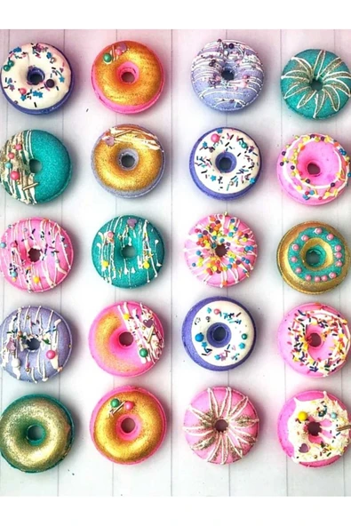 MAGIC SUDS DONUT BATHBOMB 3 ADET