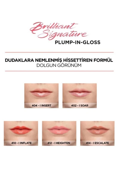 L'Oreal Paris Glow Paradise Balm in Gloss - Işıltı Veren Parlatıcı 410 I Inflate - 5