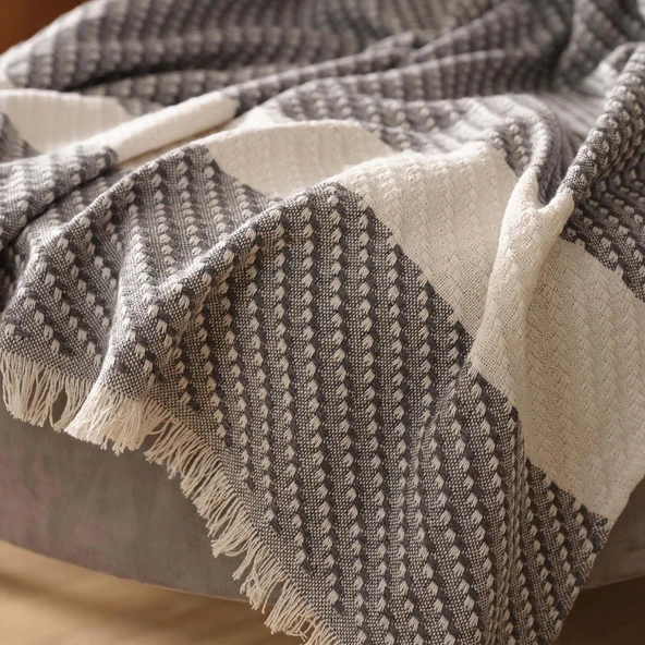 Karaca Home Wilma Throw TV Dizüstü Battaniye 130 x 170 - Resim 4