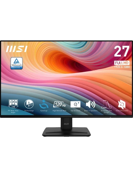 MSI 27" PRO MP271A E2 1920x1080 (FHD) FLAT IPS 120HZ 1MS ADAPTIVE-SYNC MONITOR