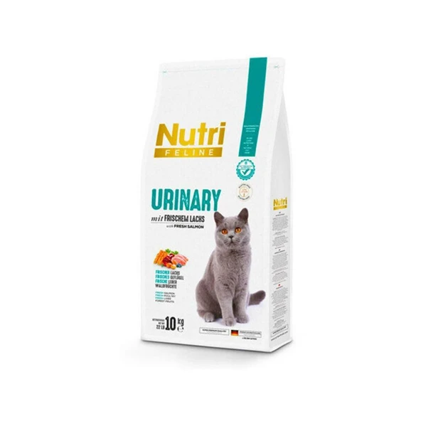 Nutri Feline Urinary Somonlu İdrar Problemli Yetişkin Kedi Maması 10 Kg ürün görseli 1