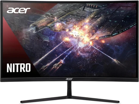 Acer Nitro Eı322qurp 31.5" Qhd Zeroframe Curved 1500R 165Hz 1 Ms 2560 X 1440 Hdr 400 Va Led 2Xhdmı 2Xdp Gaming Monitör Teşhir