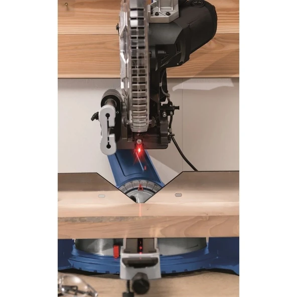 SCHEPPACH HM 305SL Kızaklı Gönye Kesme Makinası 2000W 5901223901 - 3