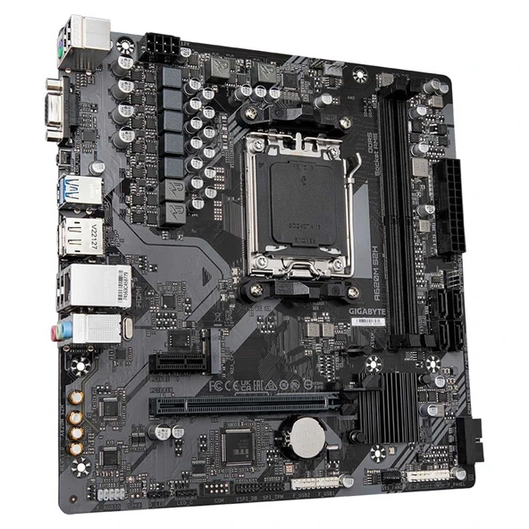 Gigabyte A620M-S2H DDR5 GLAN Ses DP HDMI VGA SATA3 USB3.2 mATX Anakart - 3