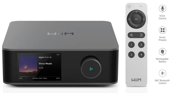 Wiim AMP ULTRA  Network Streamer Amplifikatör 2 x 100 Watt - Resim 2