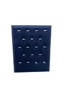 Süet Kumaş Lacivert Renk 20/16 Cm Ayaklı Kolye Sergileme Standı - Resim 3