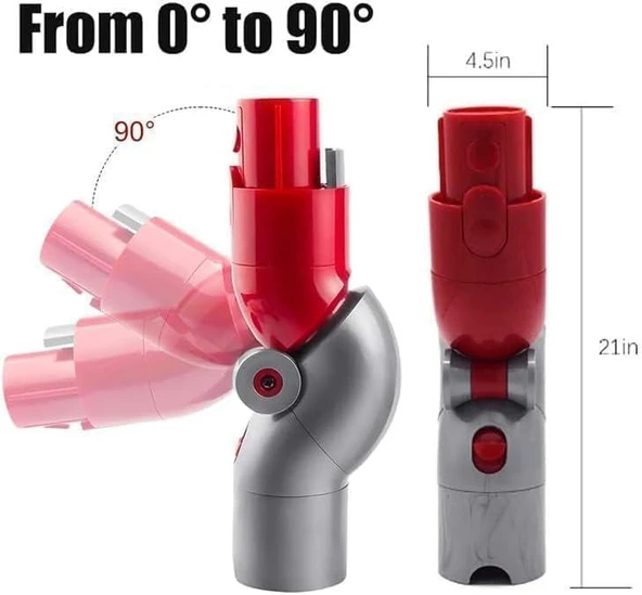 Valkyrie Mobilya Altı Temizlik Adaptörü – Dyson V7/V8/V10/V11/V15/Gen5 Uyumlu - 5