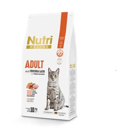 Nutri Feline Somonlu Yetişkin Kedi Maması 10 Kg ürün görseli 1