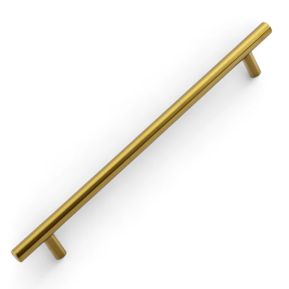 Alteta Gold Altın 224 mm 22.4 cm Metal Mobilya Kulp Mutfak Dolap Çekmece Dolabı Kapak Kulpları ürün görseli