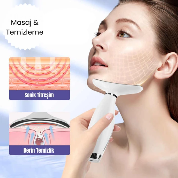 Anti-Aging Boyun ve Yüz Masaj Aleti – 3D Kaldırıcı - 4