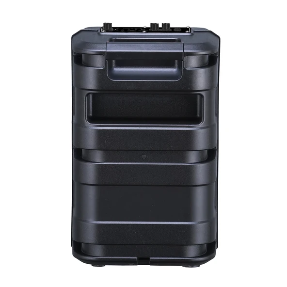 Zore GD-904 Dijital LED Göstergeli FM Radyolu Mikrofonlu RGB TWS 8 inç Stereo Bass Kablosuz Karaoke Hoparlör - 3