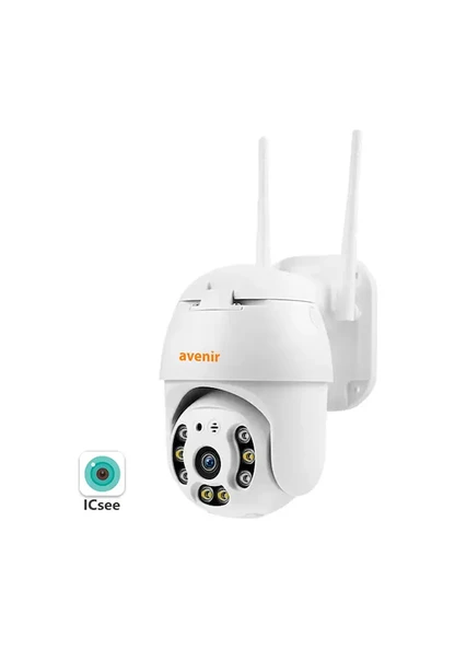 Avenir Av-m20 Smart Güvenlik Kamerası 2mp Onvif Wi-fi Ptz Renkli