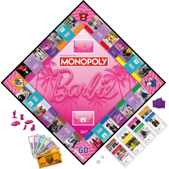 Barbie Monopoly G0038 İngilizce - 2