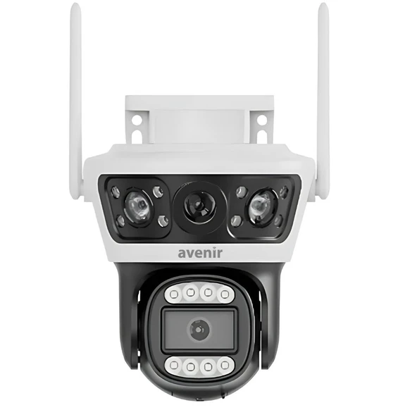 Avenir AV-S302 4mp 4mm Çift Kameralı Wifi Ptz Kamera