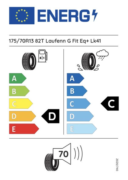 Laufenn 175/70R13 82T Lk41 G Fıt Eq+ D-C-70 Yaz Oto Lastiği (Üretim Yılı: 2025) - Resim 2