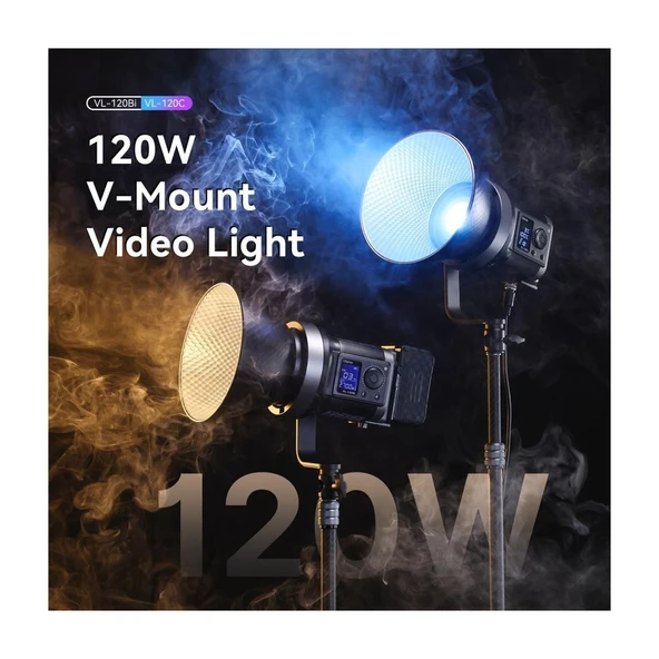 Ulanzi 120W Rgb V-Mount Video Işık L074CNA1 - 5