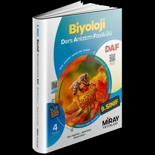 Miray 9.Sınıf Biyoloji Ders Anlatım Fasikülü - 1