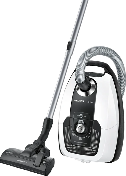 SİEMENS VSC7SIL1 iQ700 Toz torbalı Süpürge Beyaz