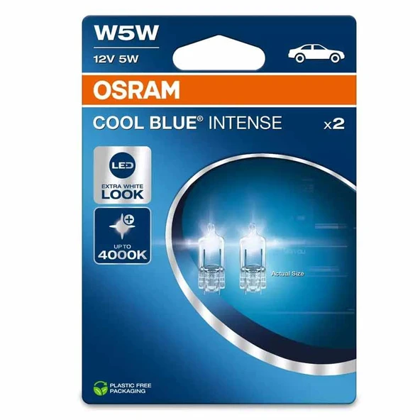 Osram Yardimci Sinyal Lamba Mavi 12V 5W 50Lm 2825CBN-2BL ürün görseli 1