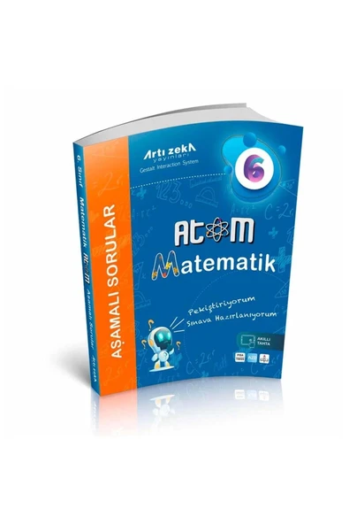 Artızeka 6.Sınıf Atom Beceri Temelli Matematik Soru Bankası ürün görseli 1