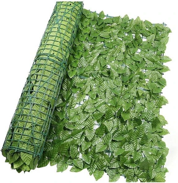 Dekoratif Bahçe Çiti Rulo Plex Sarmaşık Çit 1x3 Metre Uzunluk - 2