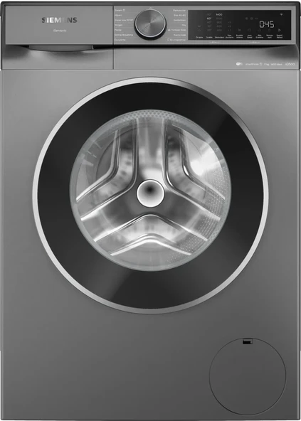 SİEMENS WG64K2ZRTR iQ500 Çamaşır Makinesi 11 kg maks. 1400 dev./dak., Antrasit