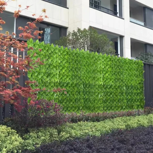 Dekoratif Bahçe Çiti Rulo Plex Sarmaşık Çit 1x3 Metre Uzunluk - 4