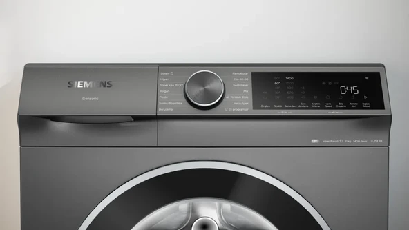 SİEMENS WG64K2ZRTR iQ500 Çamaşır Makinesi 11 kg maks. 1400 dev./dak., Antrasit - 4