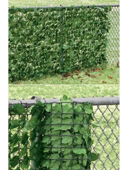 Dekoratif Bahçe Çiti Rulo Plex Sarmaşık Çit 1x3 Metre Uzunluk - 5