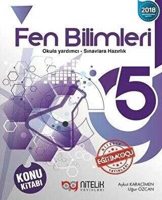 5.Sınıf Fen Bilimleri Konu Kitabı Nitelik ürün görseli 1