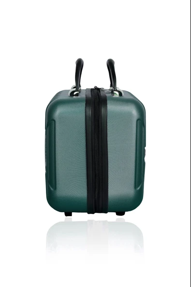 Polo&Sky Mars Model Haki Renk Abs Makyaj Çantası El Valizi - 3