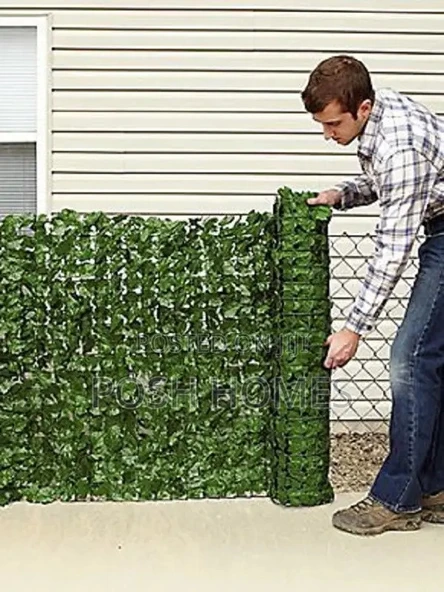 Dekoratif Bahçe Çiti Rulo Plex Sarmaşık Çit 1x3 Metre Uzunluk