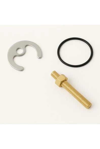 DESIPHON Batarya Montaj Ay Takımı Tekli - Conta, Civata ve Sabitleme Aparatları ile Tam Set