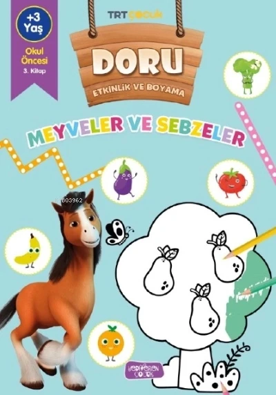 Doru Etkinlik ve Boyama Meyveler Sebzeler Yediveren