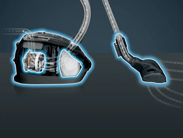 SİEMENS VSC7SIL1 iQ700 Toz torbalı Süpürge Beyaz - 5