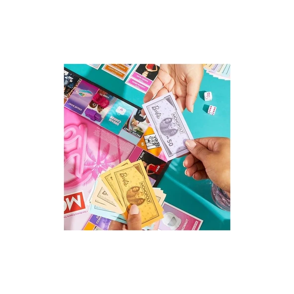 Barbie Monopoly G0038 İngilizce - 5